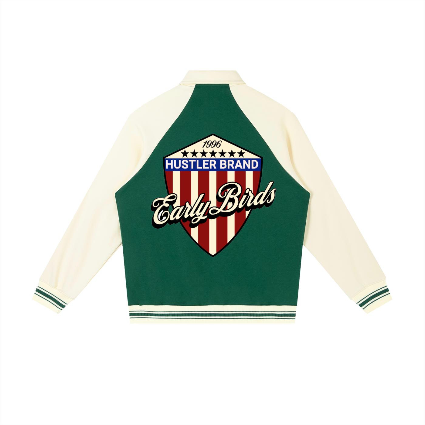 Earlybirds Raglan Sleeve Baseball Jacket