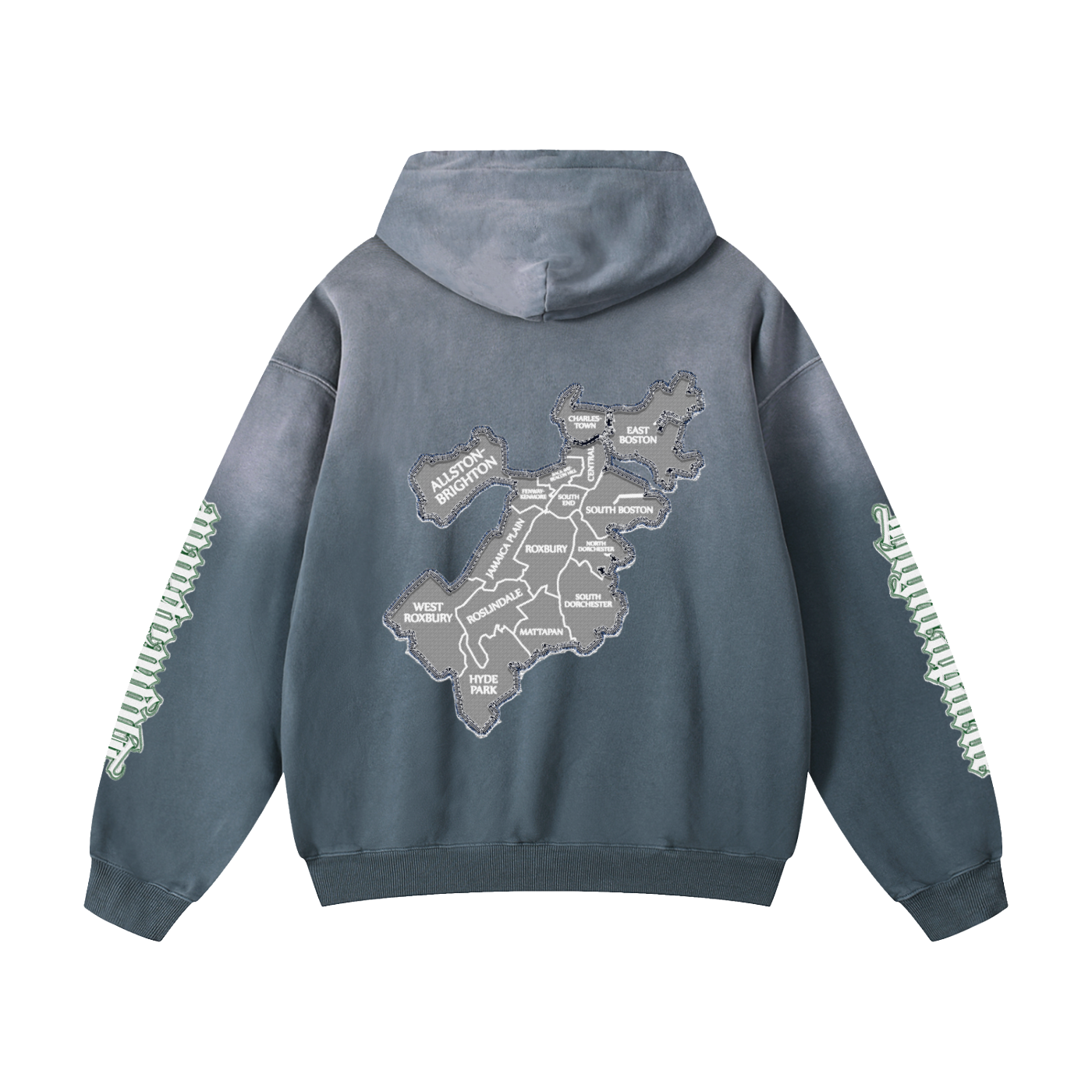High Capacite Sunfade Oversized Hoodie