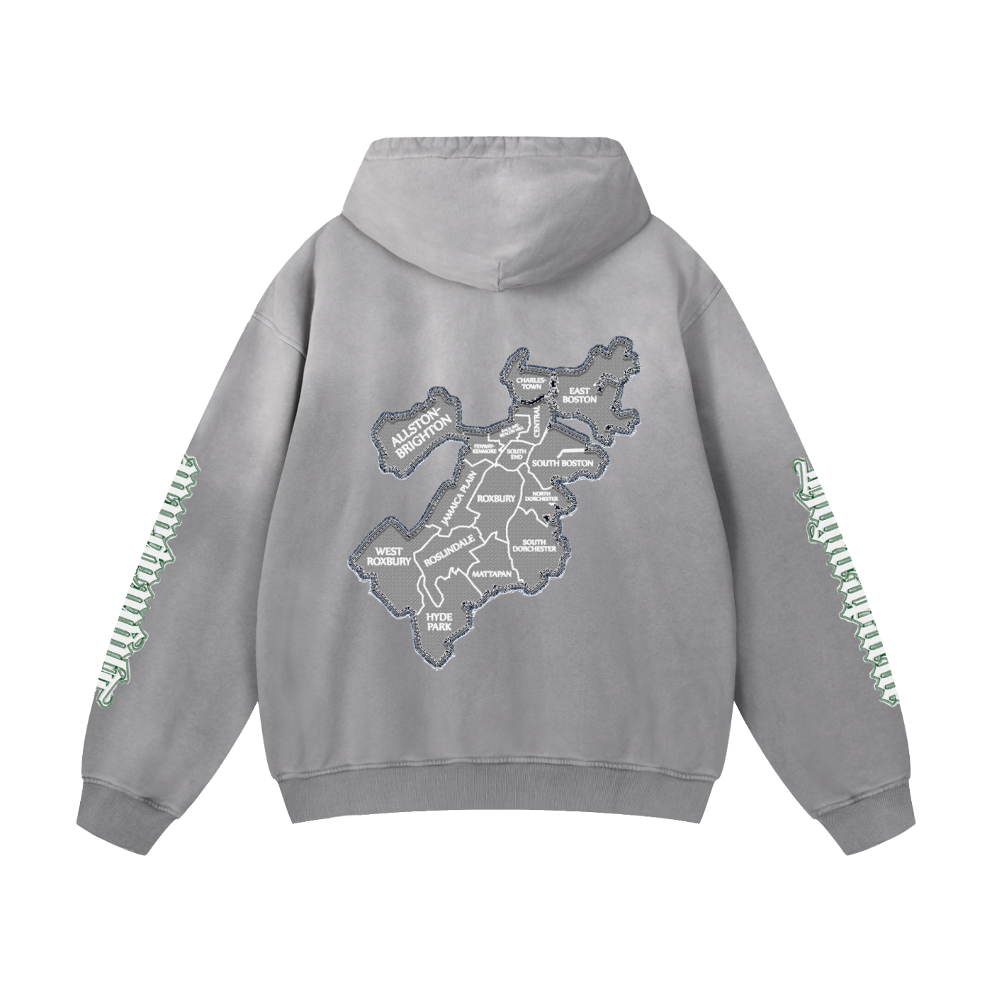 High Capacite  Sunfade Oversized Hoodie