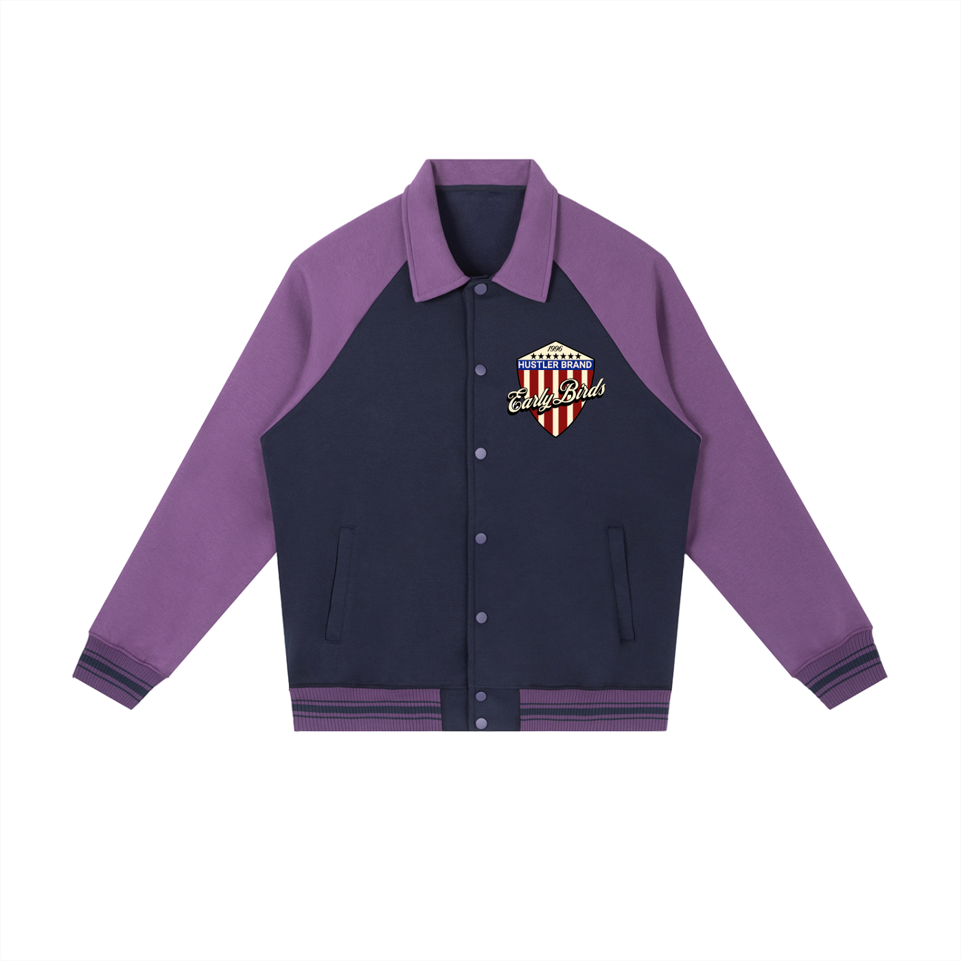 Earlybirds Raglan Sleeve Baseball Jacket