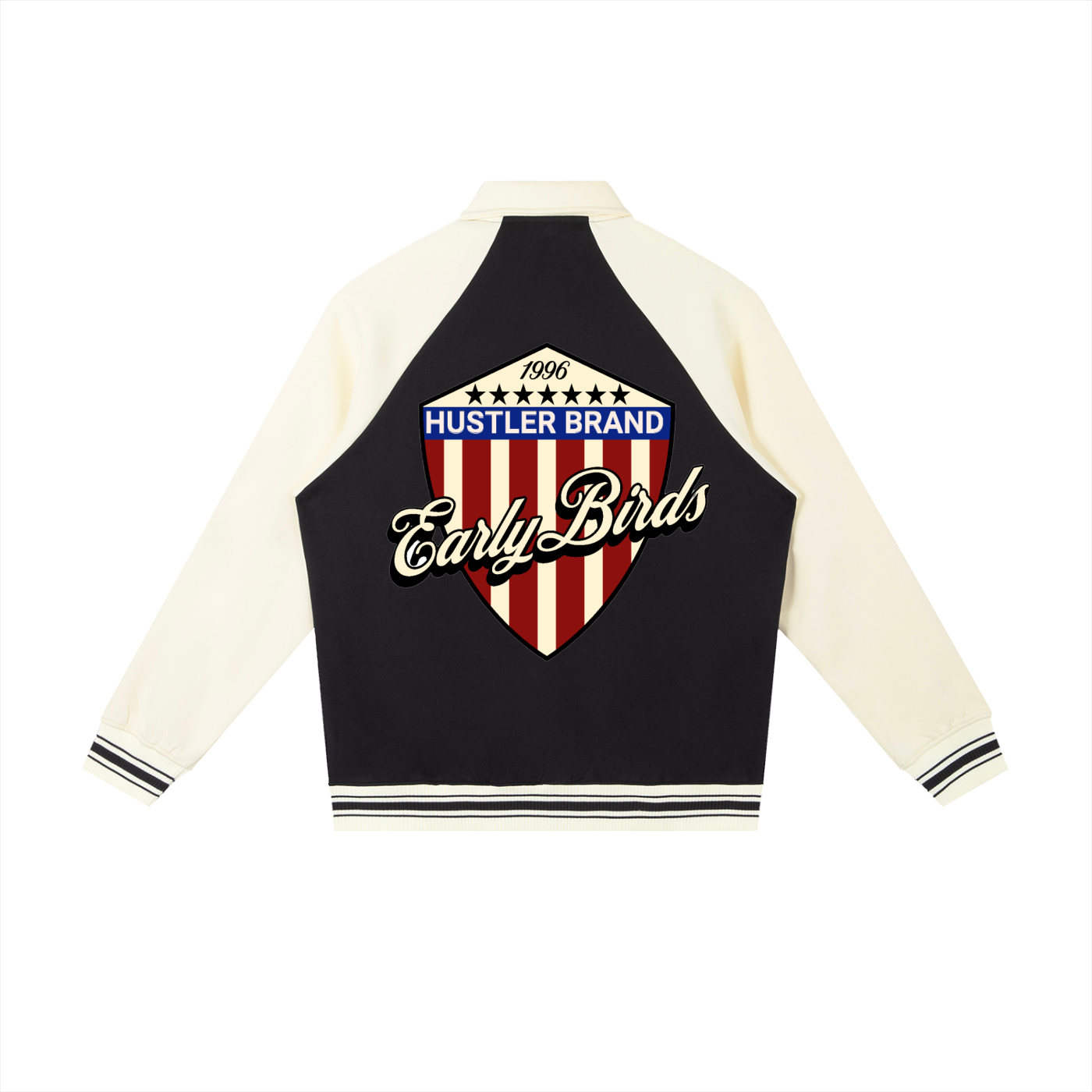 Earlybirds Raglan Sleeve Baseball Jacket