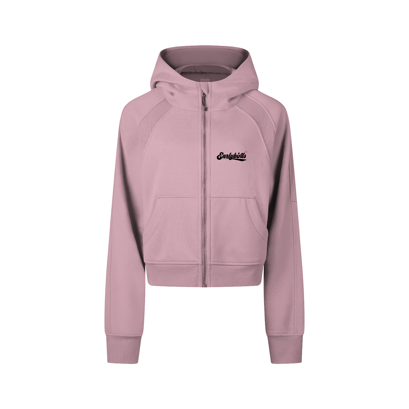 Earlybirds Cropped Zip-Through Hoodie