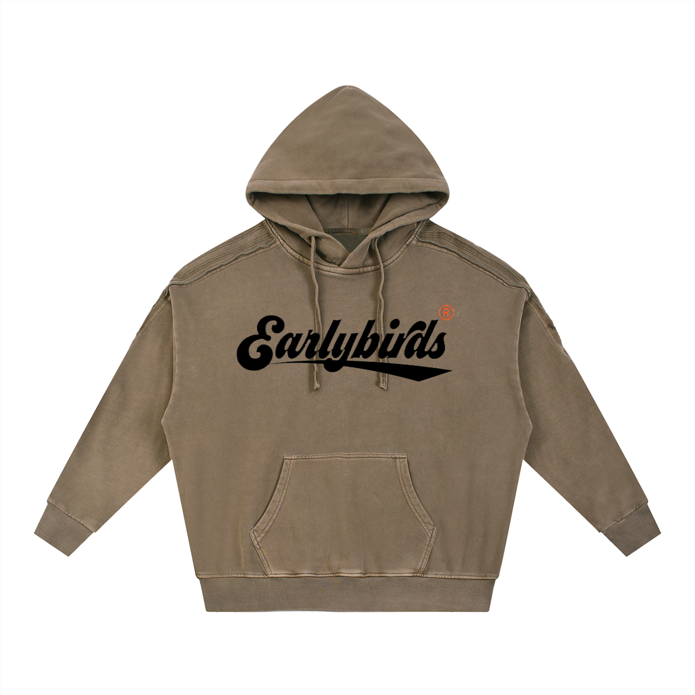 Earlybirds Tape Raw Edge Hoodie