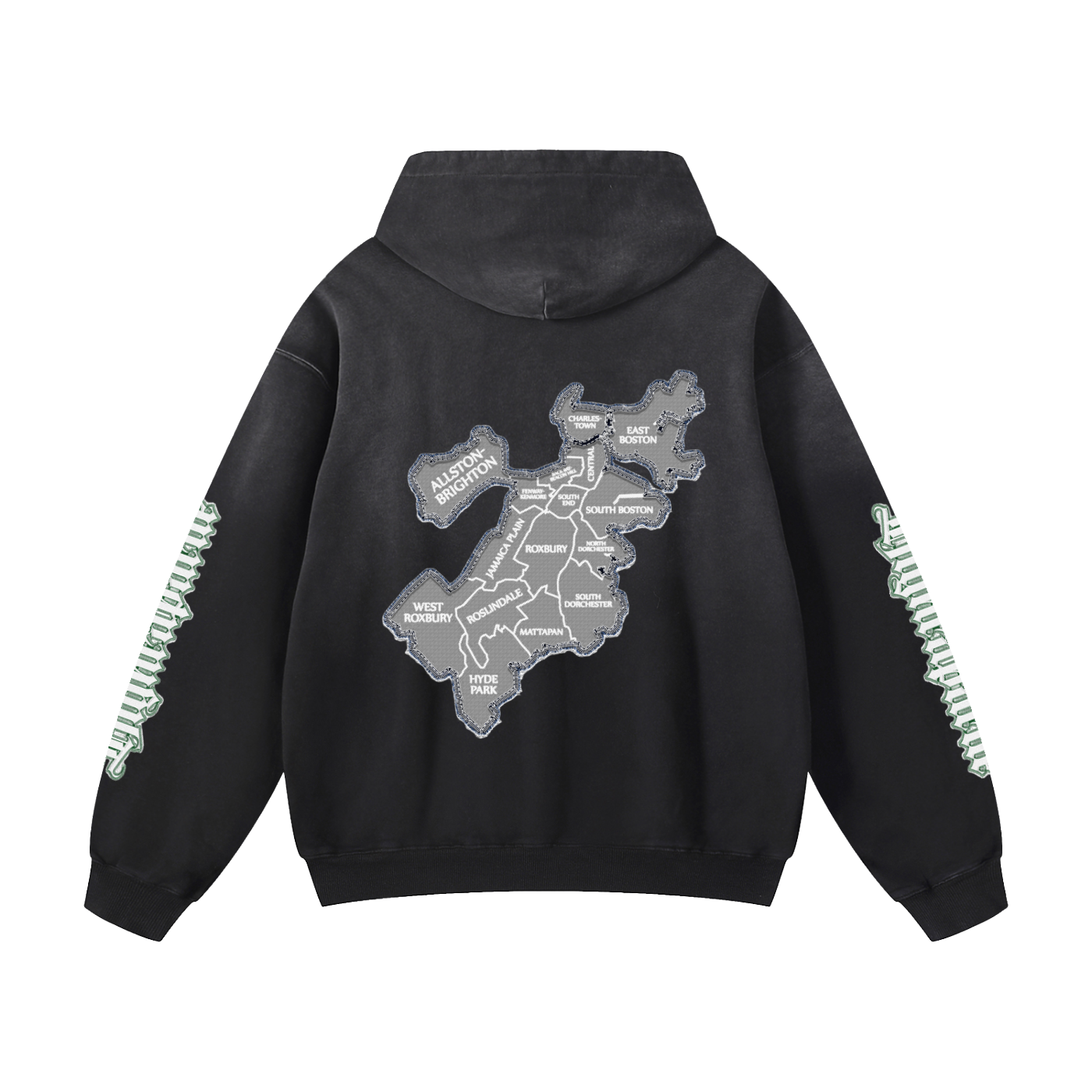 High Capacite  Sunfade Oversized Hoodie