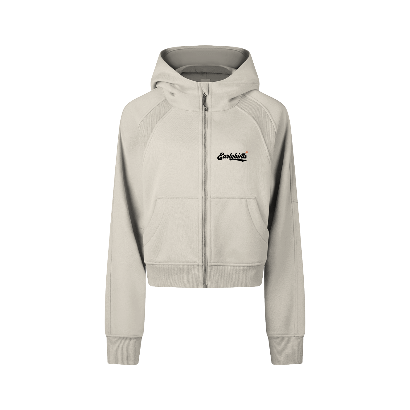 Earlybirds Cropped Zip-Through Hoodie