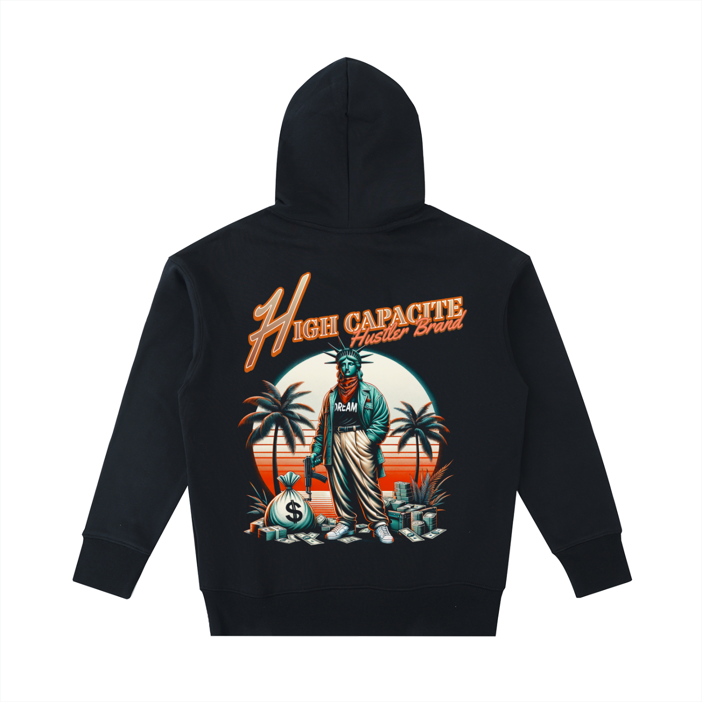 Money Bag Heavyweight Cotton Hoodie