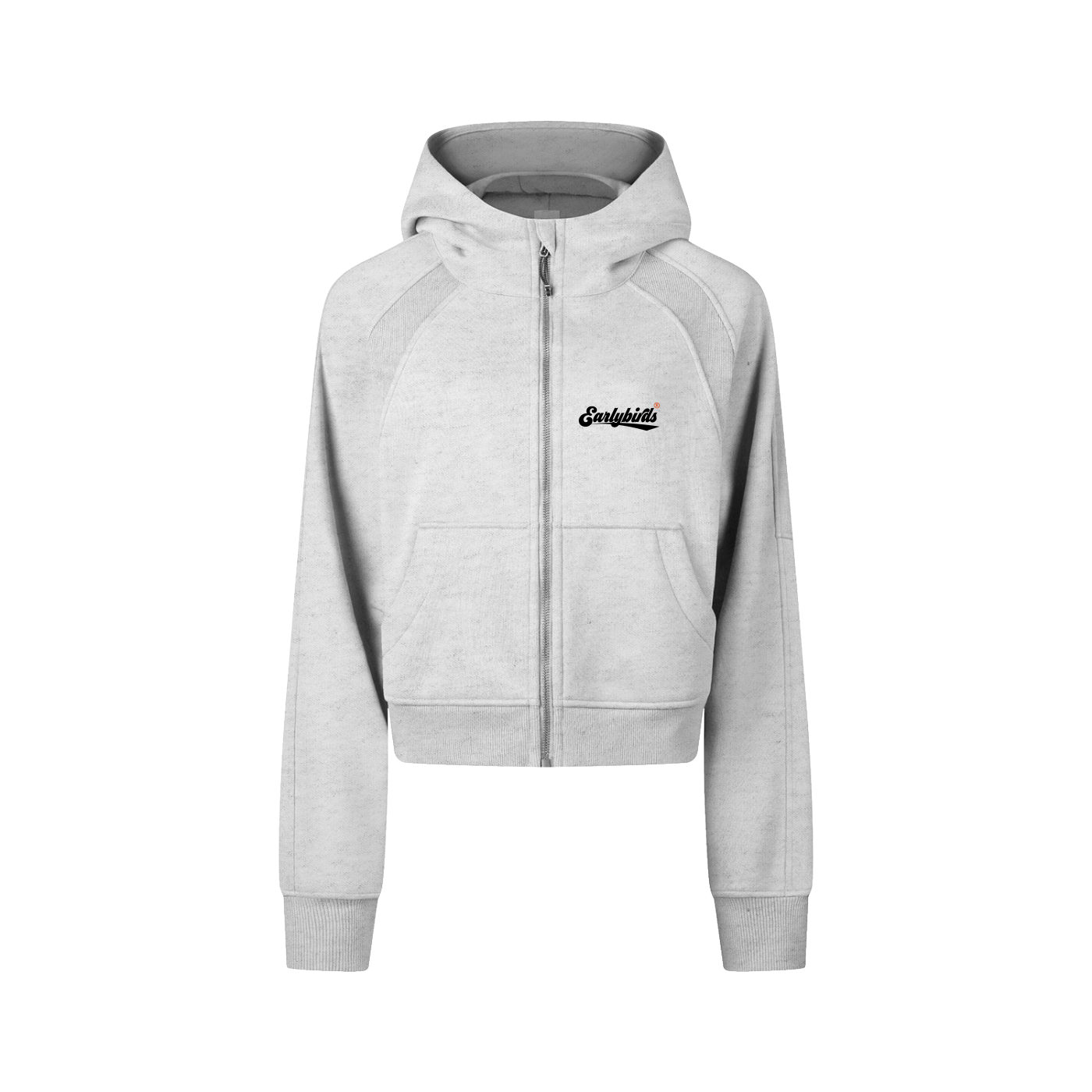 Earlybirds Cropped Zip-Through Hoodie