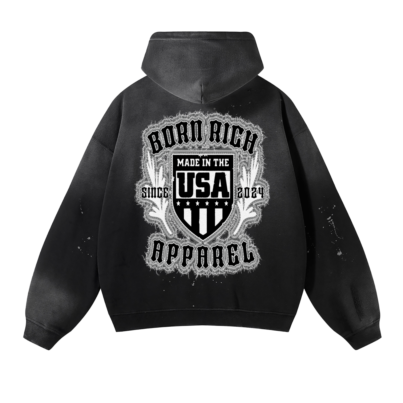 Born Rich Fleece Hoodie