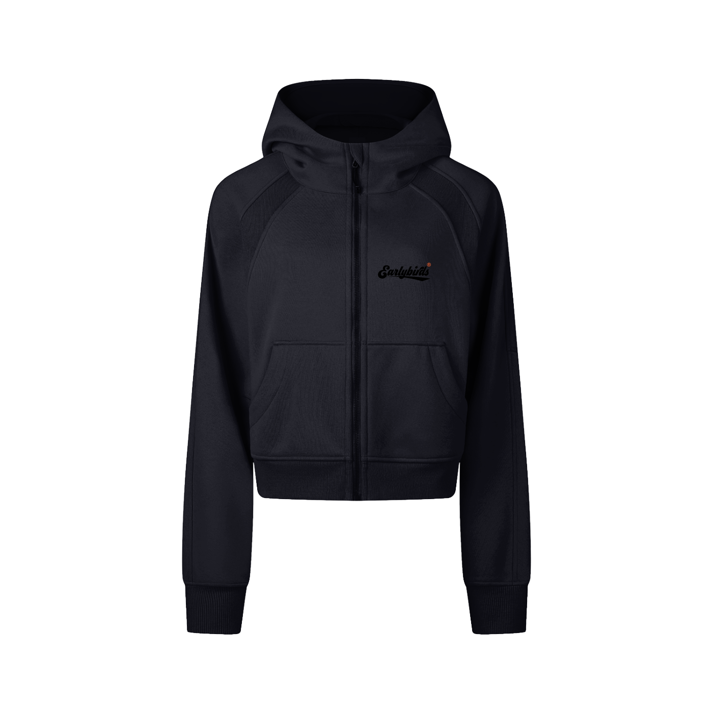 Earlybirds Cropped Zip-Through Hoodie