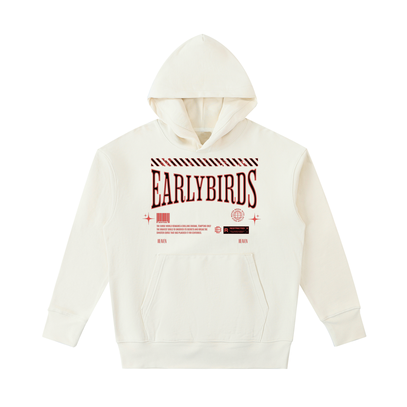 Earlybirds Flowers Heavyweight Cotton Hoodie