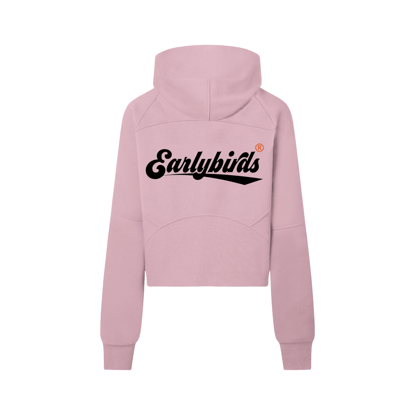 Earlybirds Cropped Half-Zip Hoodie