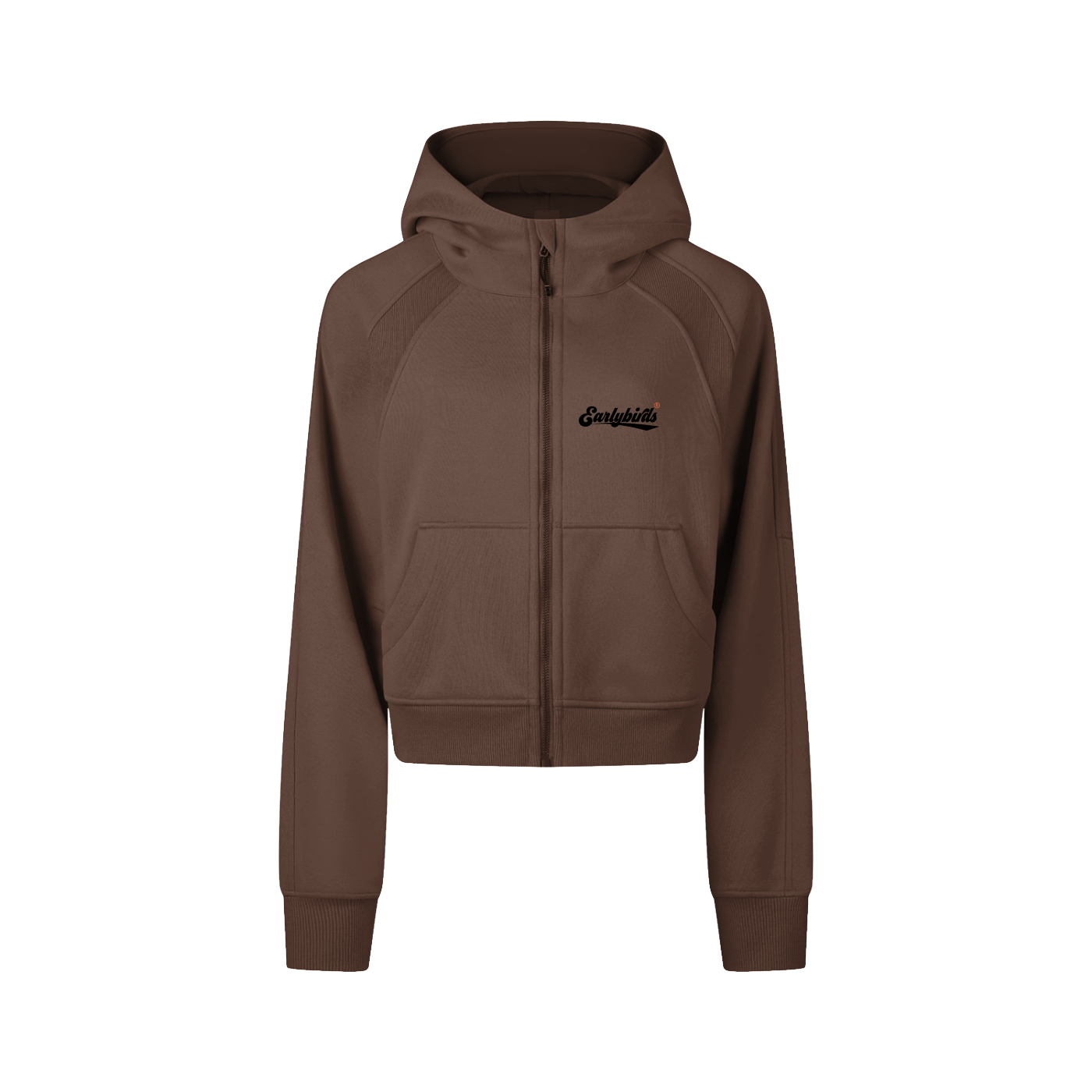 Earlybirds Cropped Zip-Through Hoodie