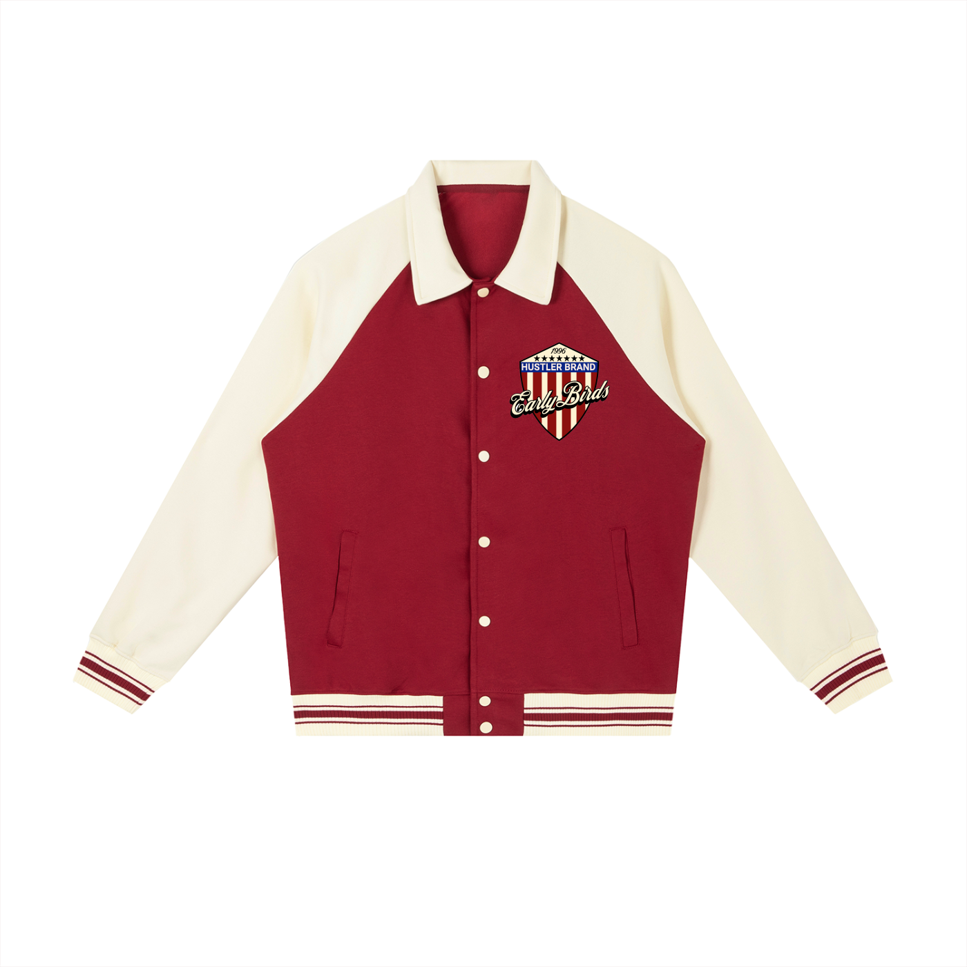 Earlybirds Raglan Sleeve Baseball Jacket