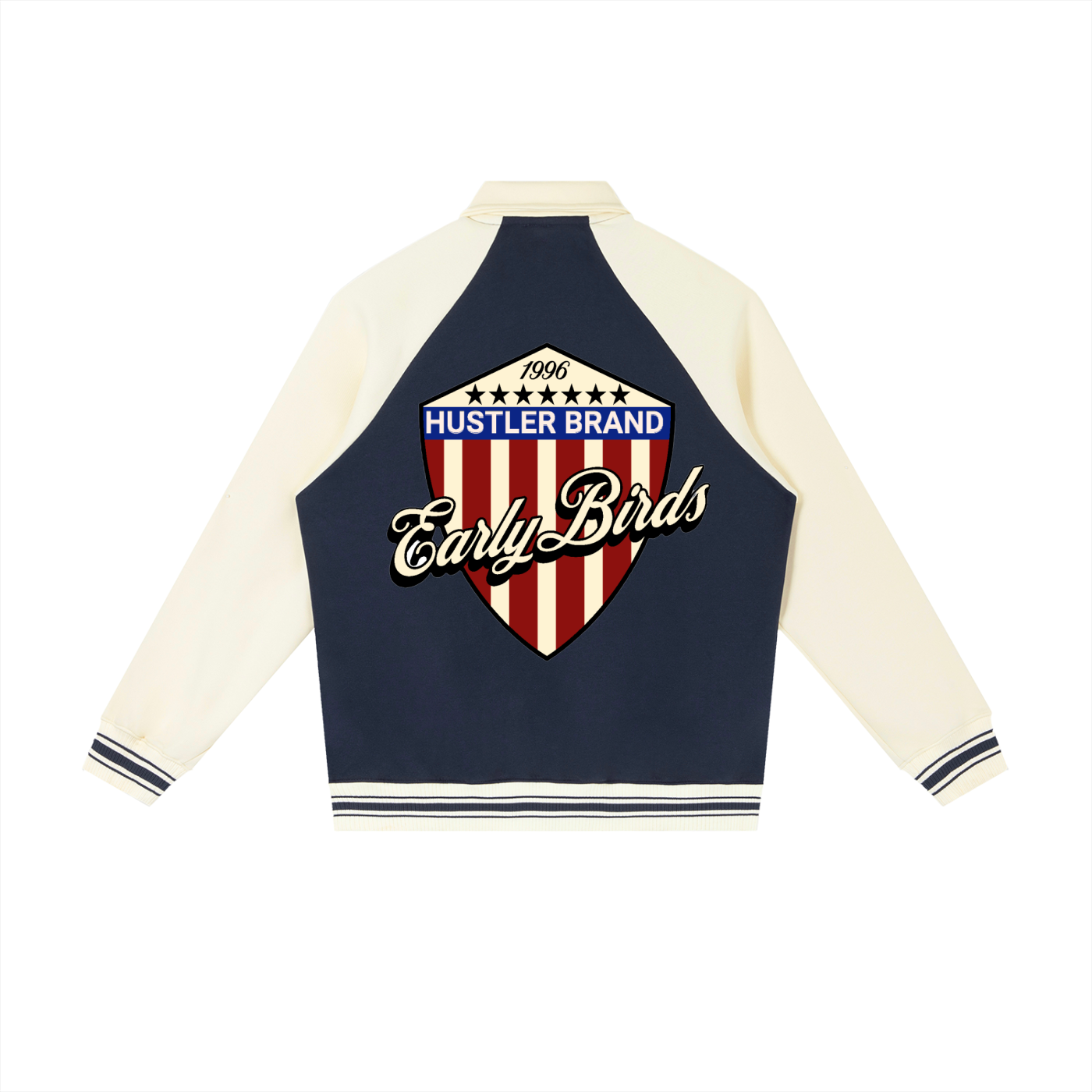 Earlybirds Raglan Sleeve Baseball Jacket