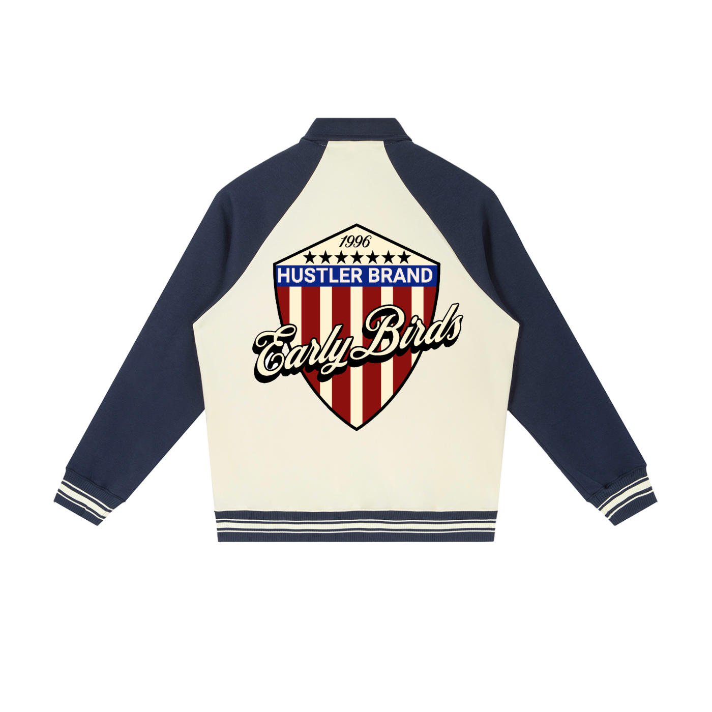 Earlybirds Raglan Sleeve Baseball Jacket