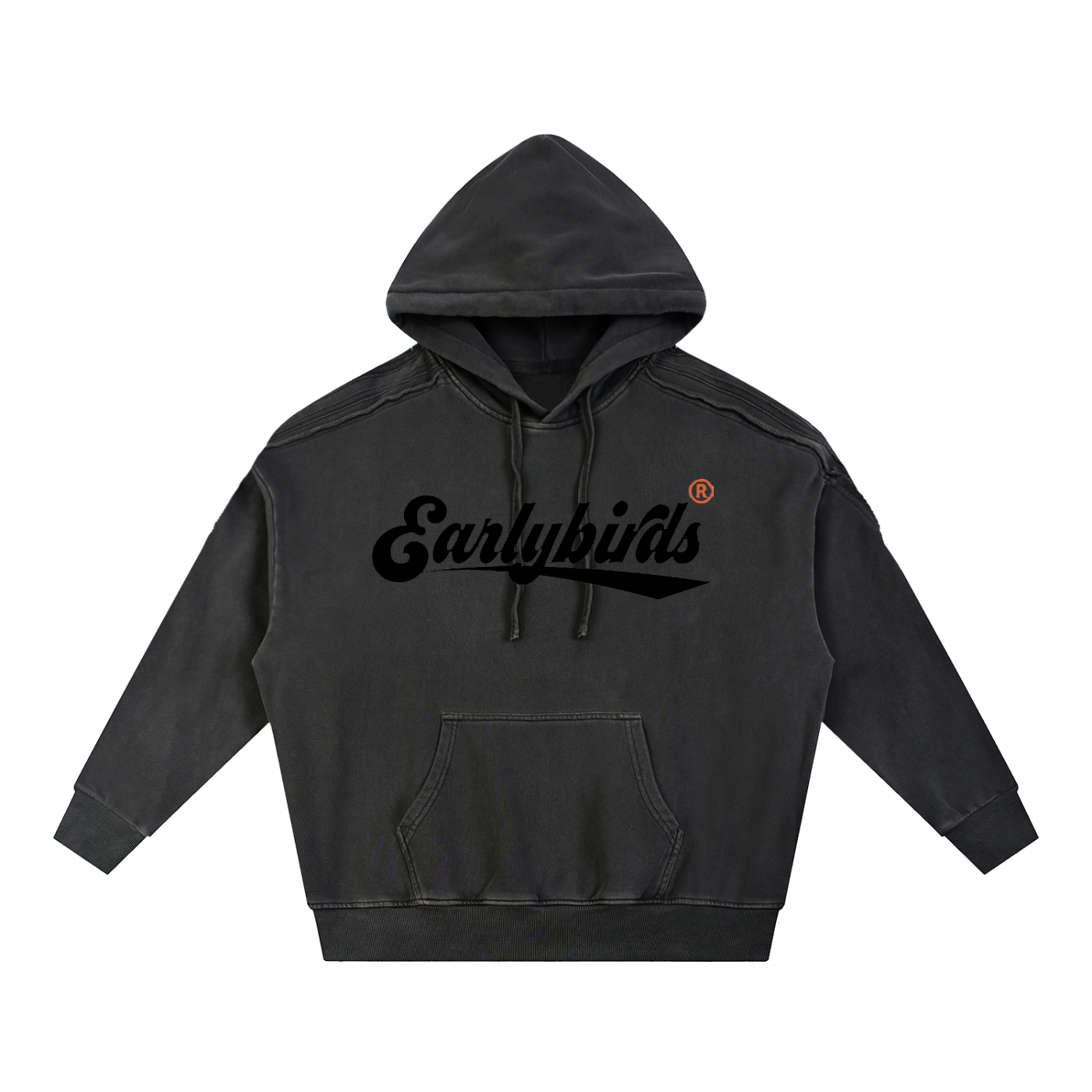 Earlybirds Tape Raw Edge Hoodie