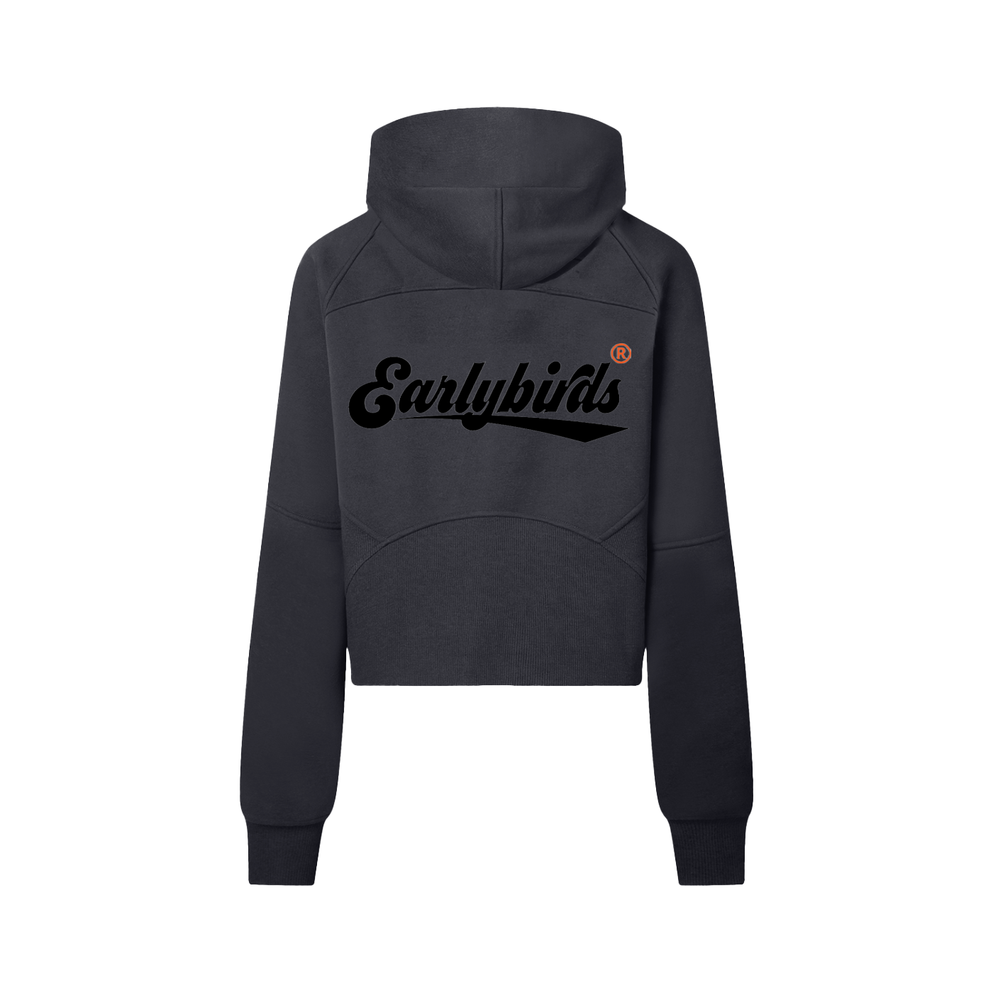 Earlybirds Cropped Half-Zip Hoodie