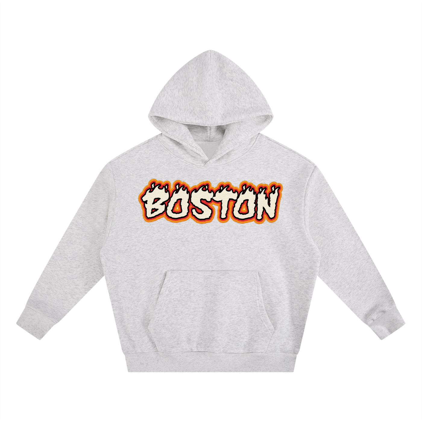 Boston Fire l Heavyweight Boxy Fleece Hoodie