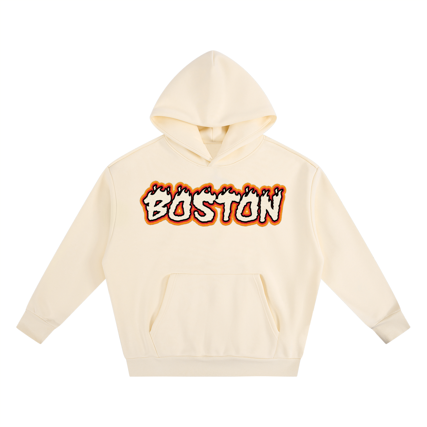 Boston Fire l Heavyweight Boxy Fleece Hoodie