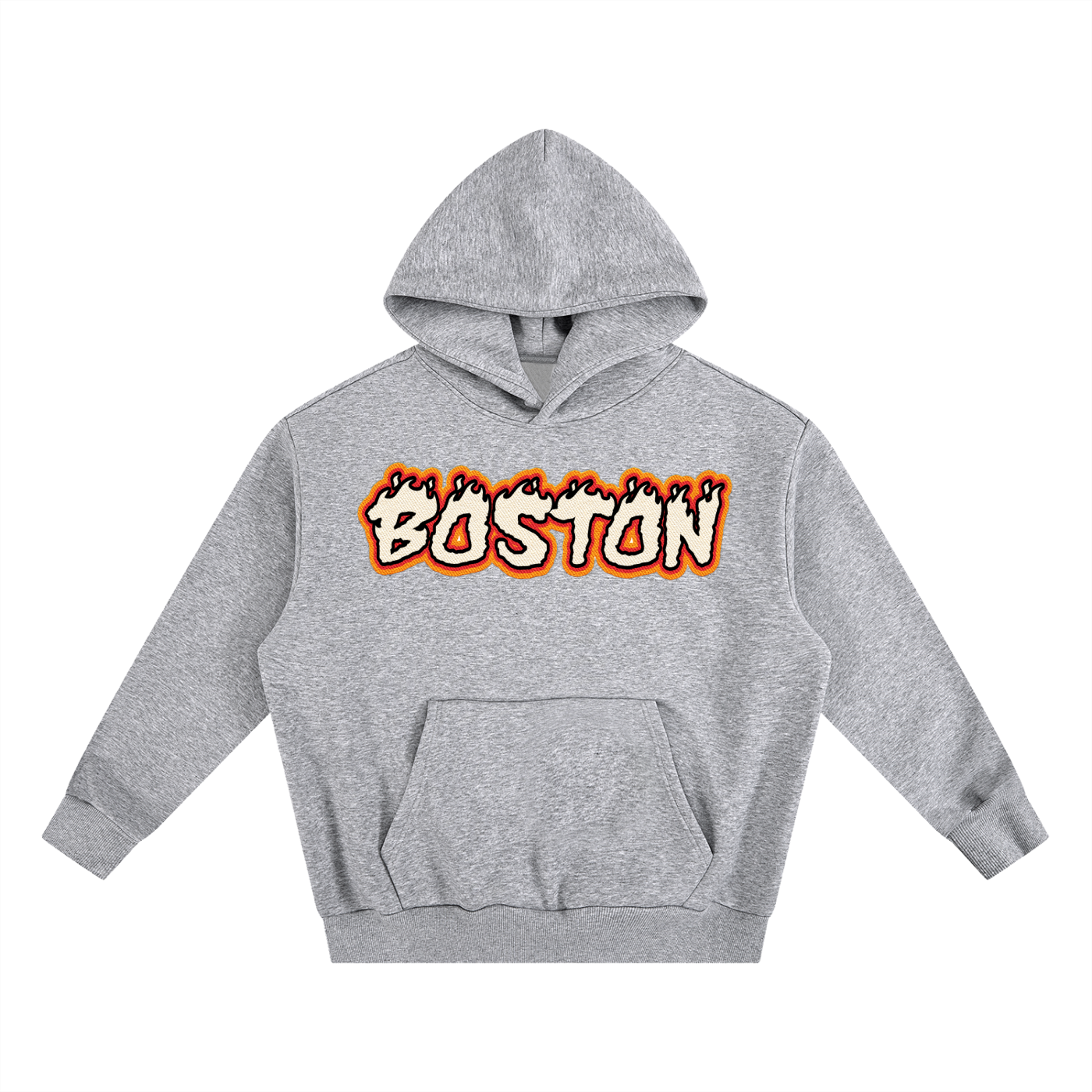 Boston Fire l Heavyweight Boxy Fleece Hoodie