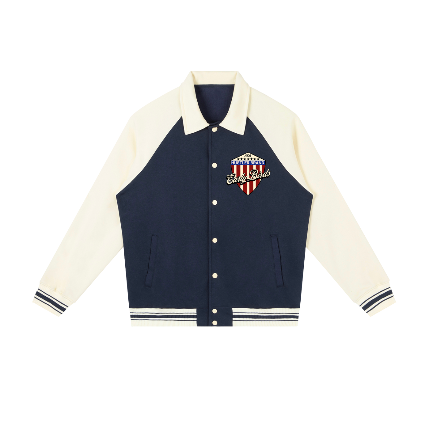 Earlybirds Raglan Sleeve Baseball Jacket