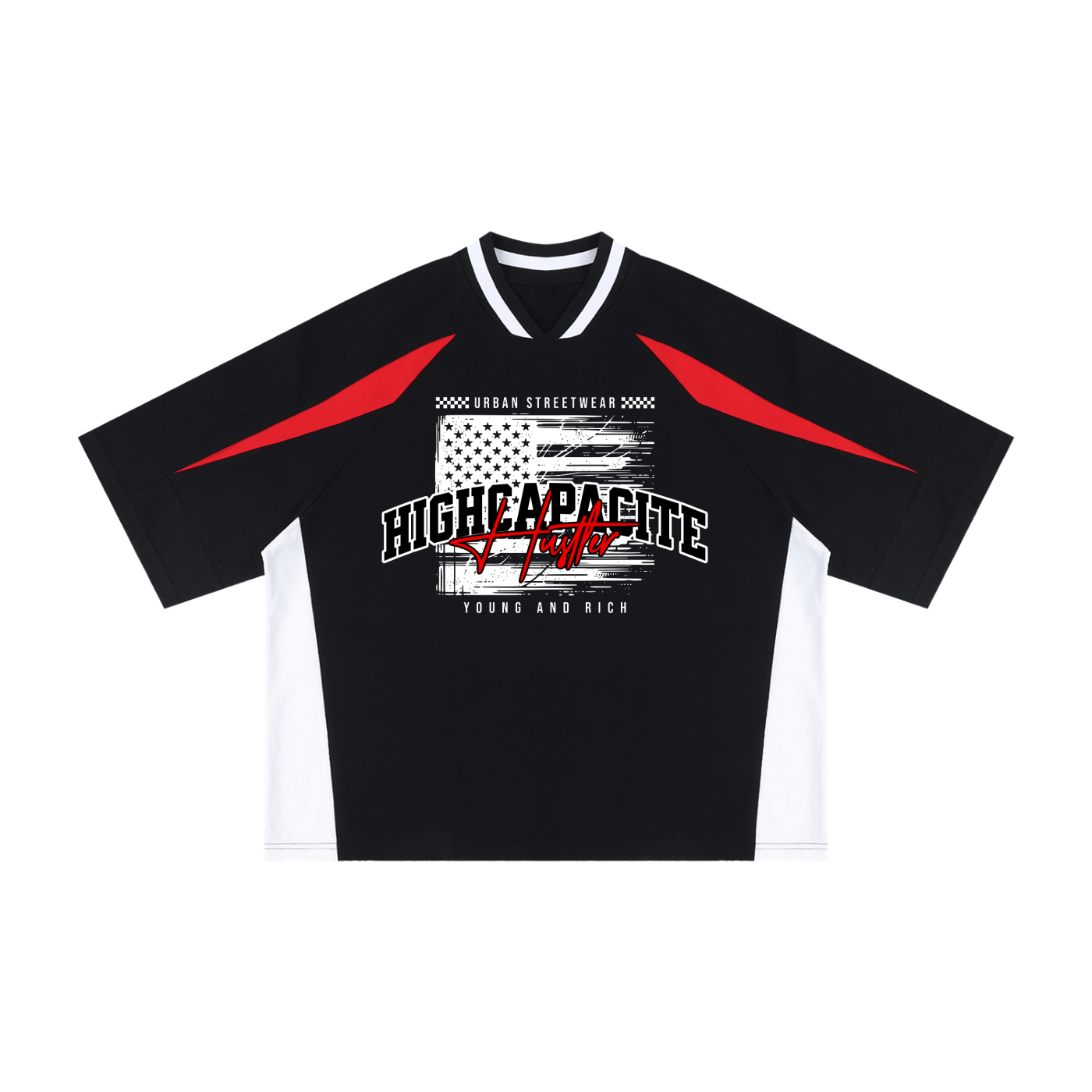 High Capacite Hustler V-neck  T-Shirt