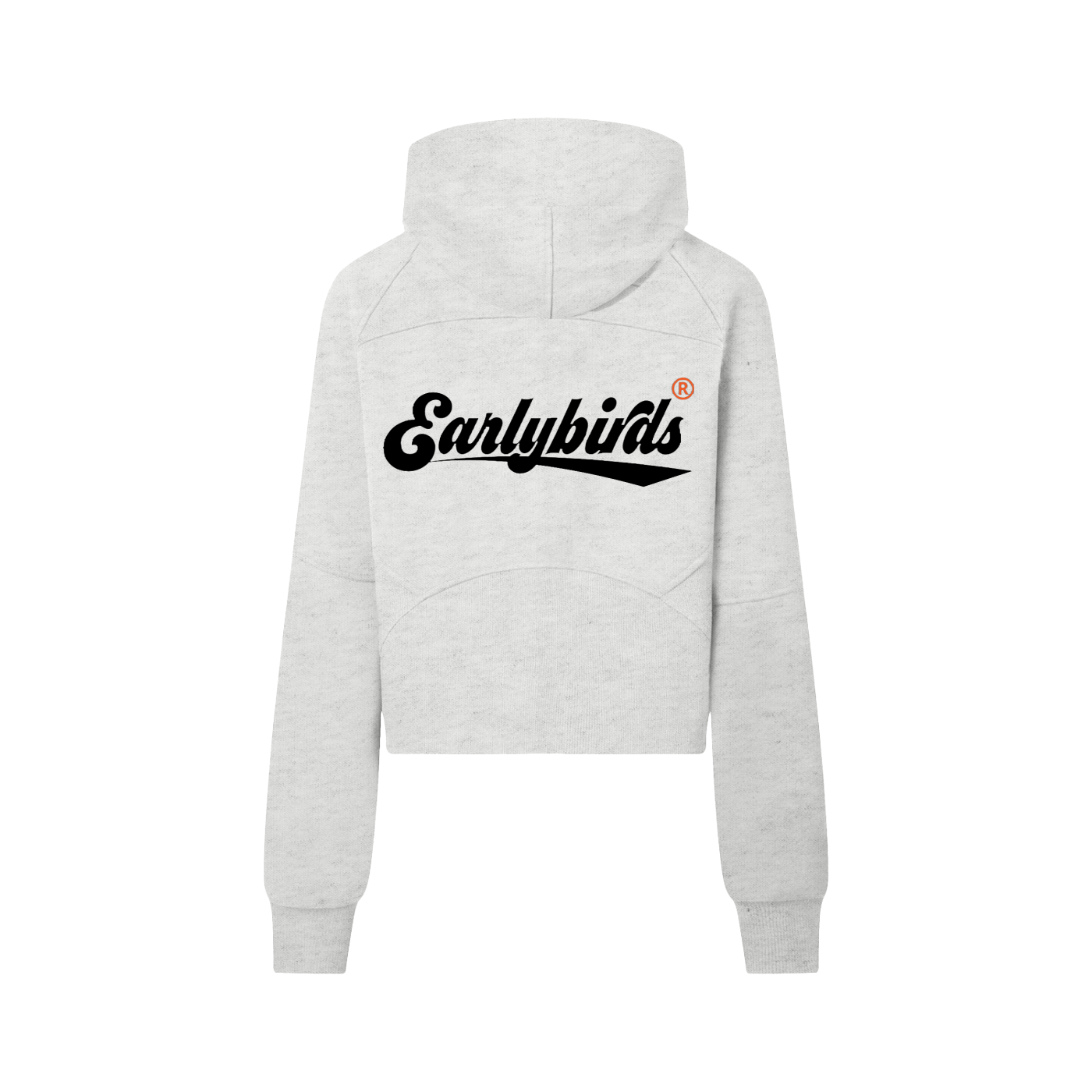 Earlybirds Cropped Half-Zip Hoodie