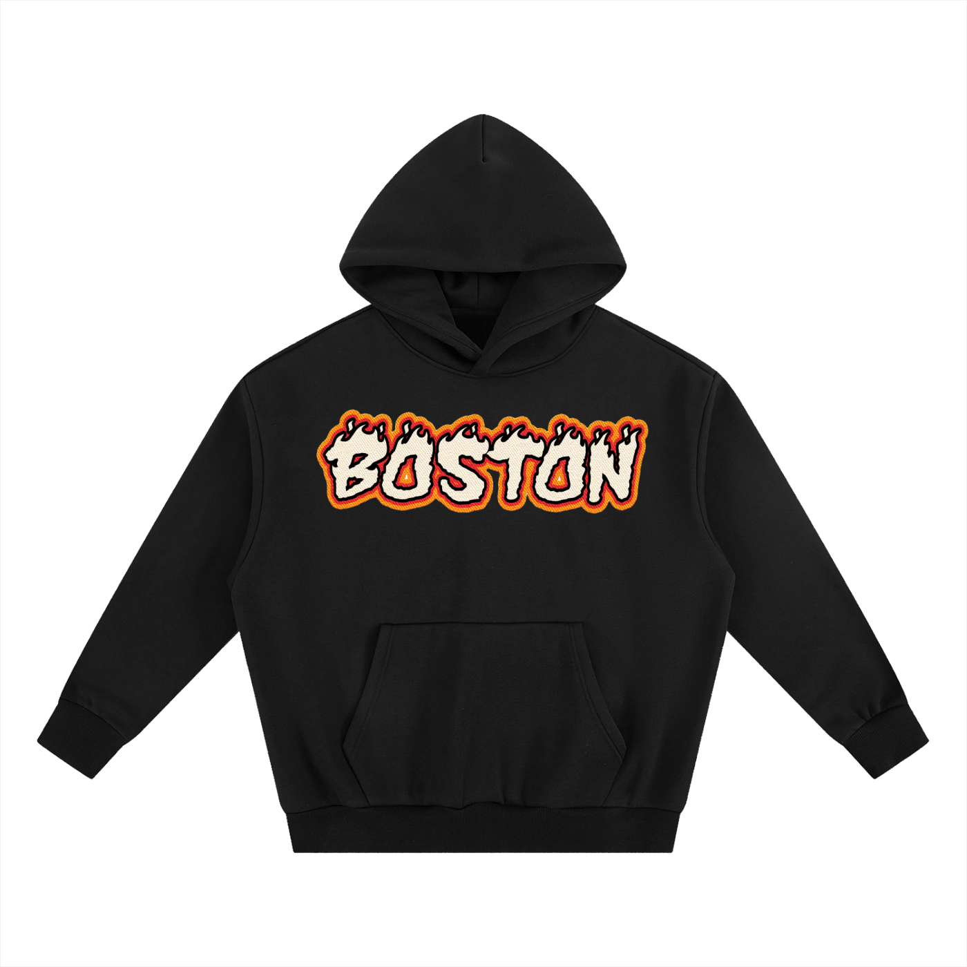 Boston Fire l Heavyweight Boxy Fleece Hoodie