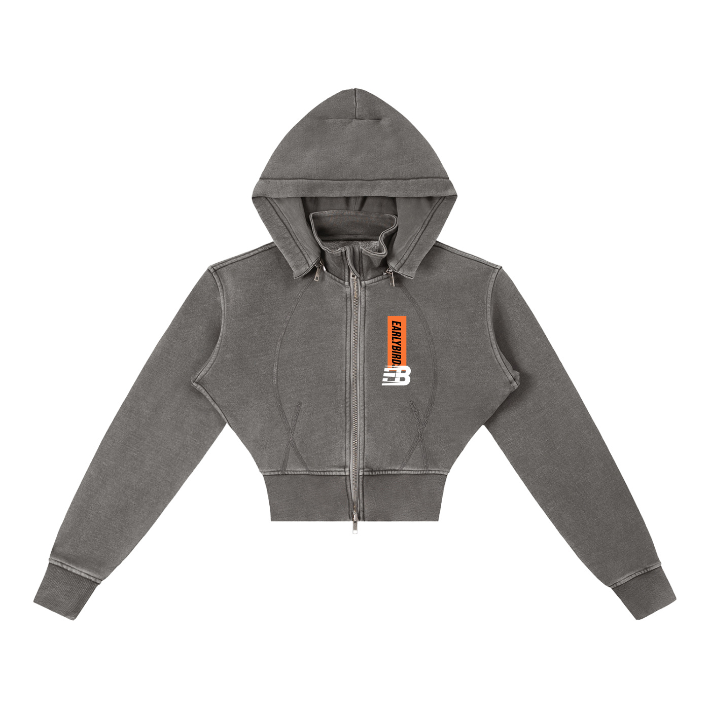 Earlybirds Supreme  Cropped Fleece Hoodie