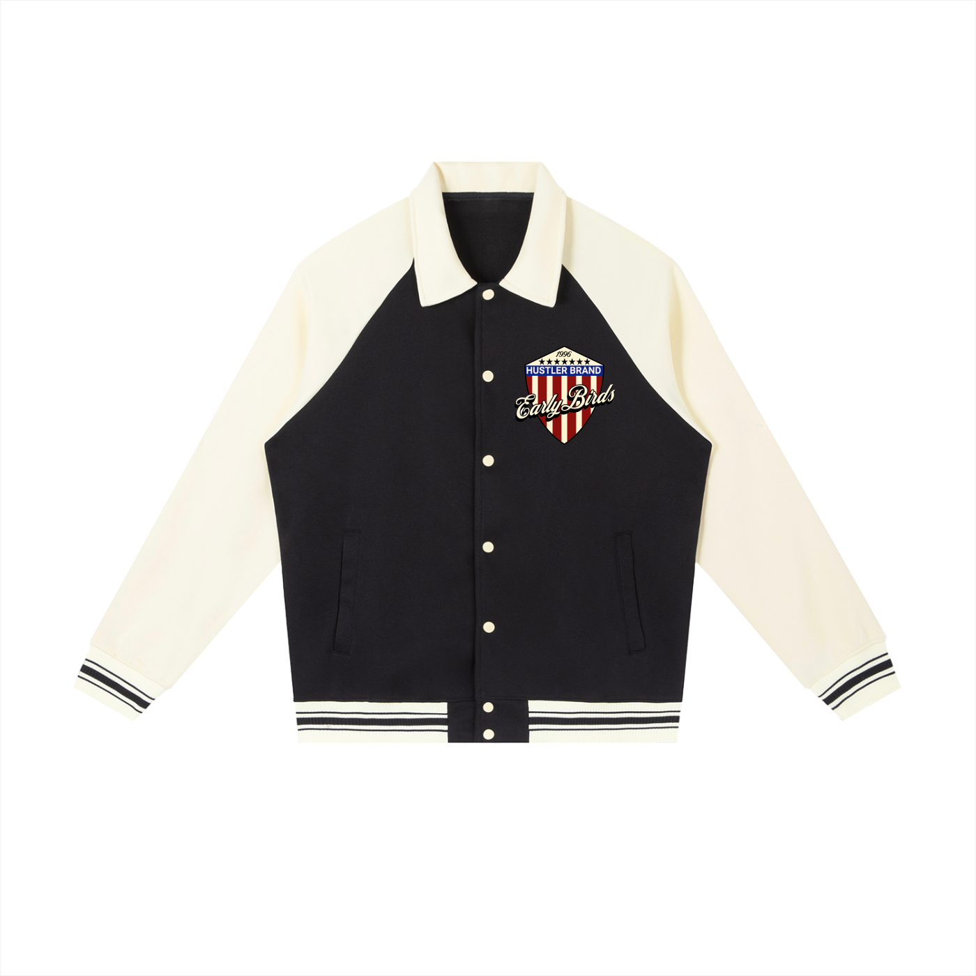 Earlybirds Raglan Sleeve Baseball Jacket